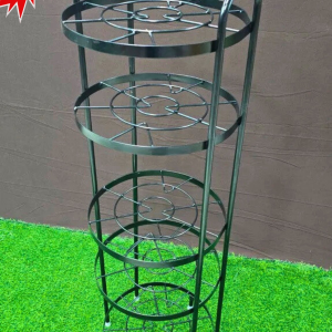 High Quality Thick Iron 5Layer Pot Stand Kitchen Rack