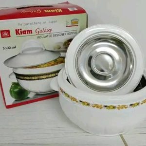 KIAM Galaxy Insulated Designer Stainless Steel Food Hotpot- 6000ml